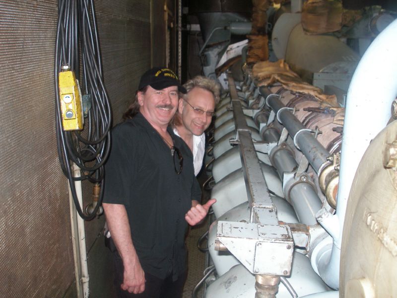 The engine room of the Charlottetown