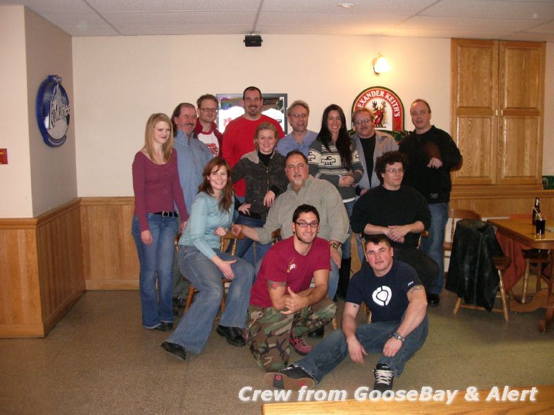Crew from GooseBay & Alert