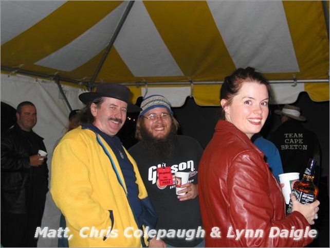 Matt, Chris Colepaugh & Lynn Daigle