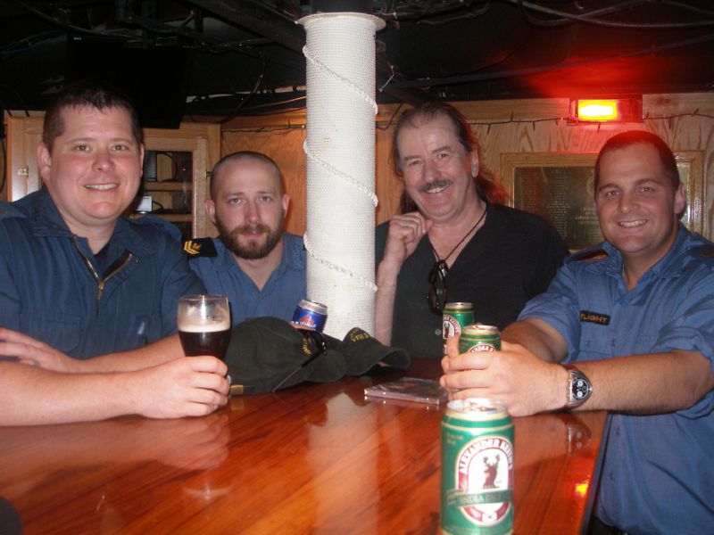 With the Crew on the HMCS Charlottetown
