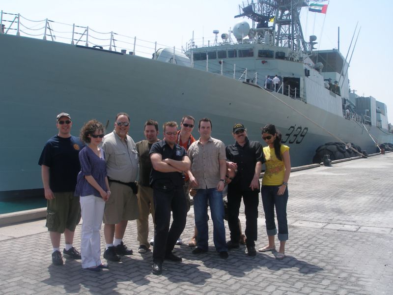 Abu Dhabi Show Tour HMCS Charlottetown