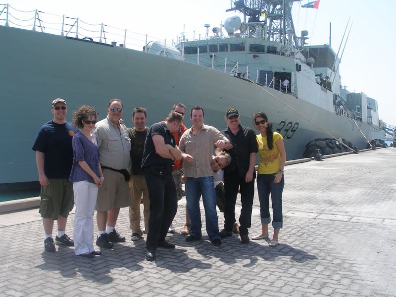 Abu Dhabi Show Tour HMCS Charlottetown
