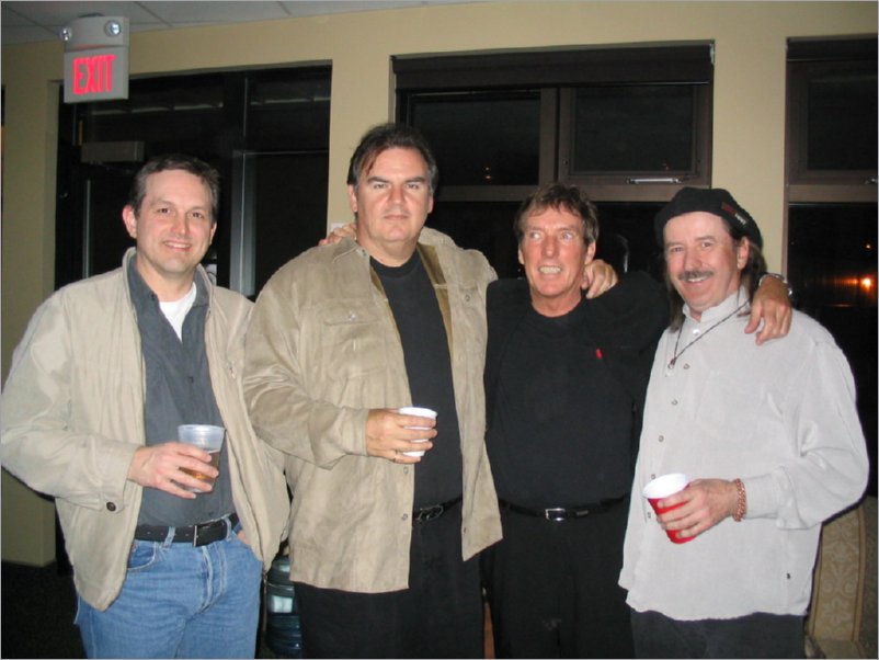 James Logan, Bruce Dixon, Wayne Nicholson & Matt at MS Benefit